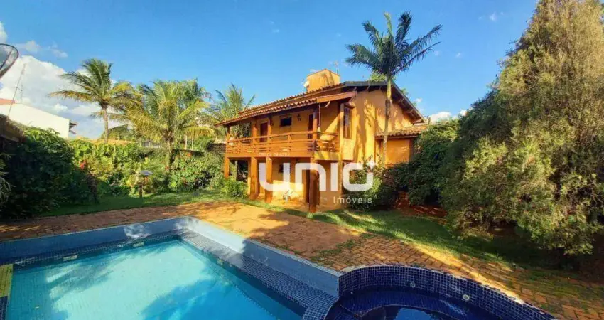Casa com 3 dormitórios (2 suites) à venda, 371 m² por R$ 1.700.000 - Vila Verde - Piracicaba/SP