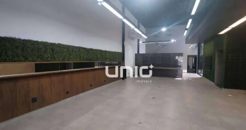 Salão, 183 m² - venda por R$ 2.800.000,00 ou aluguel por R$ 20.308,88/mês - Paulista - Piracicaba/SP