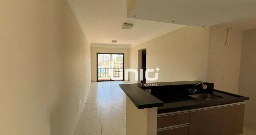 Apartamento com 2 dormitórios para alugar, 76 m² por R$ 2.976,98/mês - Alto - Piracicaba/SP