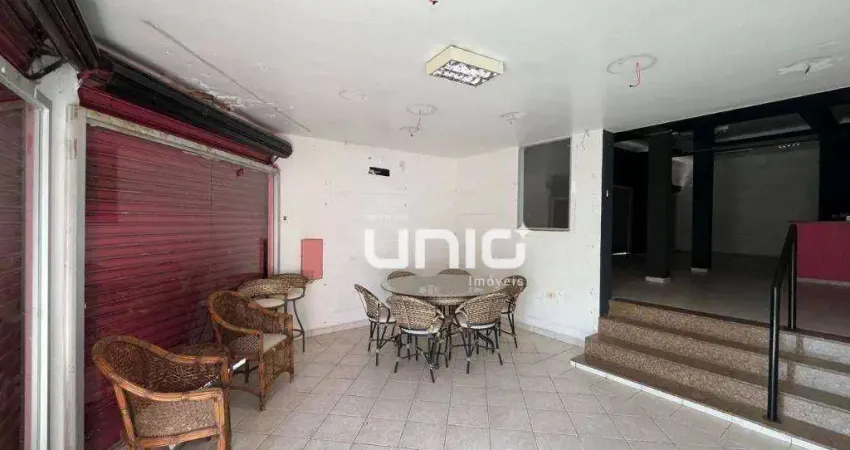 Salão para alugar, 100 m² por R$ 3.580,00/mês - Vila Independência - Piracicaba/SP