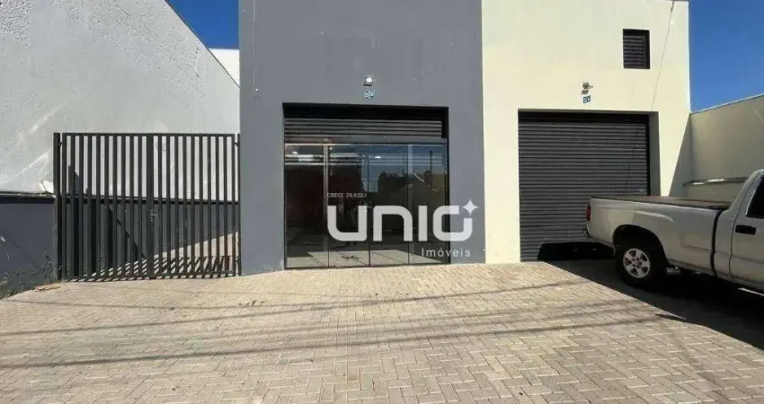 Salão comercial para alugar no bairro morumbi, em piracicaba/sp.