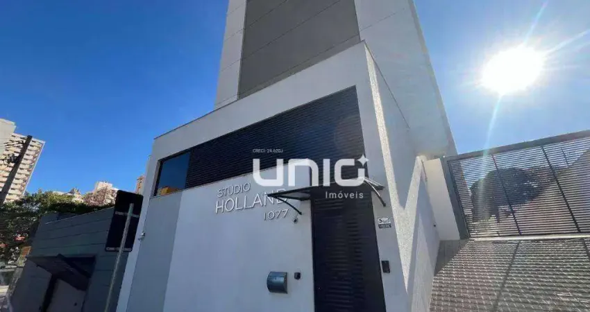 Apartamento com 1 dormitório para alugar, 34 m² por R$ 2.532,86/mês - Alto - Piracicaba/SP