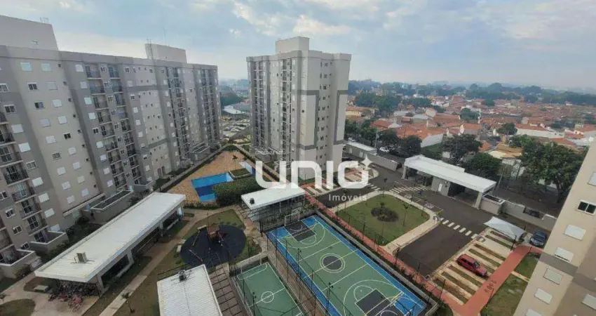 Apartamento para locação no Ed. Terras Altas - Piracicaba/SP com 2 dormitórios (1ste) - 52m²
