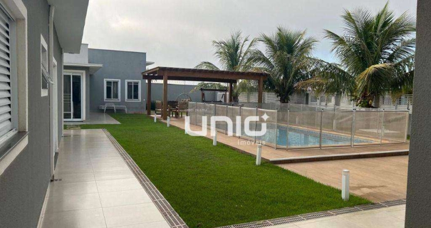 Casa com 3 dormitórios à venda, 400 m² por R$ 2.200.000,00 - Condomínio Ondas Grandes 1  - Anhembi/SP