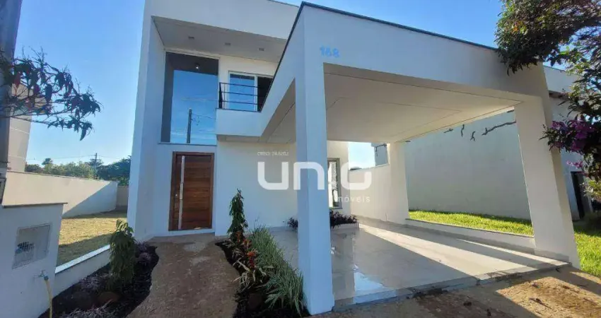 Casa com 3 dormitórios à venda, 211 m² por R$ 1.100.000,00 - Residencial Ágape - Piracicaba/SP
