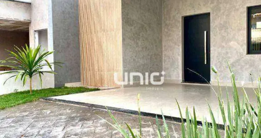 Casa à venda no residencial tomazella no bairro água branca em piracicaba/sp