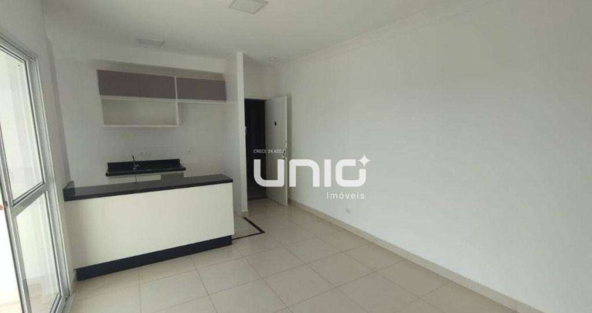 Apartamento com 3 dormitórios para alugar, 67 m² por R$ 2.554,00/mês - Gleba Califórnia - Piracicaba/SP