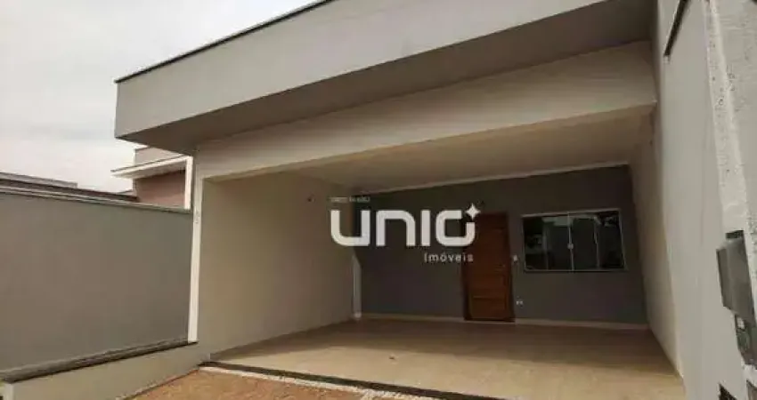 Casa com  3 dormitórios à venda, - Condominio Recanto Piracicamirim- Água Branca - Piracicaba/SP