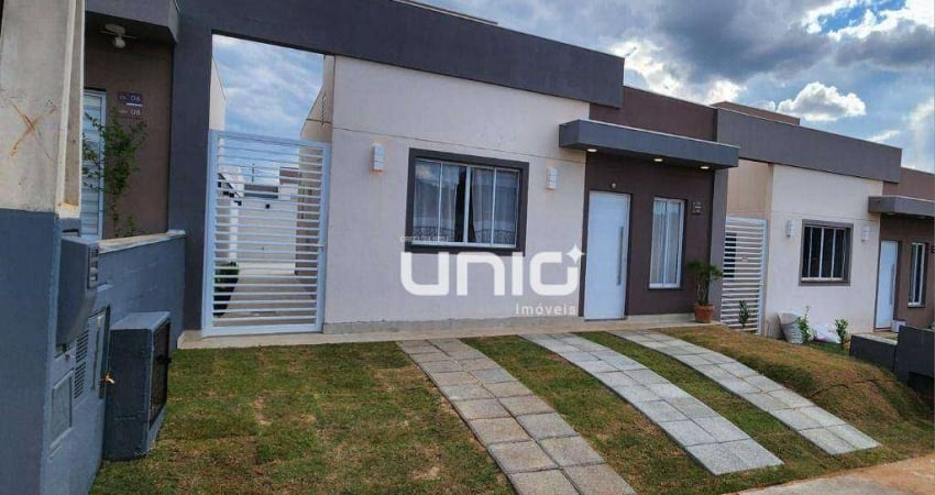 Casa com 2 dormitórios para alugar, 62 m² por R$ 2.441,11/mês - Taquaral - Piracicaba/SP