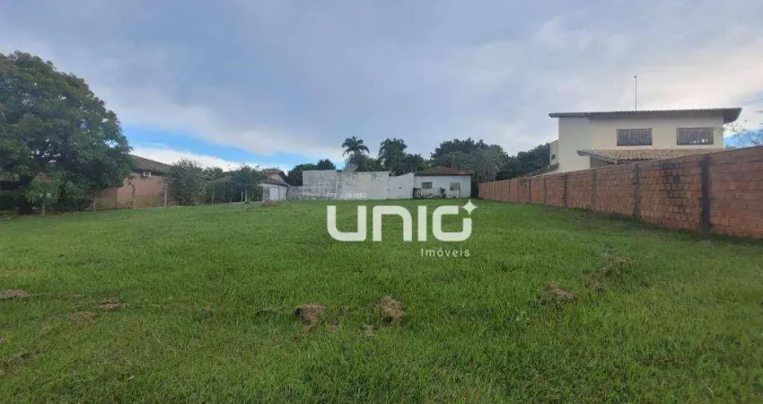 Terreno a venda no Condomínio Colinas do Piracicaba - Piracicaba/SP  com 1.155,97m² .