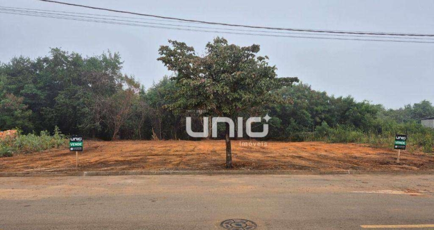 Terreno Comercial à venda, 872 m² por R$ 850.000 - Algodoal - Piracicaba/SP