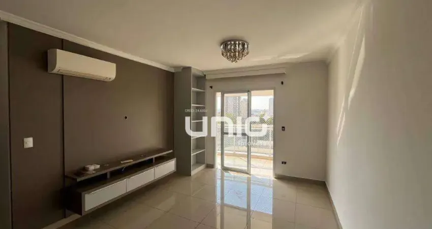 Apartamento com 3 dormitórios para alugar, 118 m² por R$ 5.227,32/mês - Alto - Piracicaba/SP