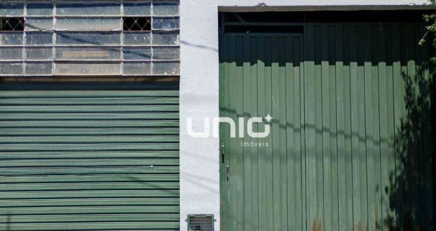 Barracão, 300 m² - venda por R$ 700.000,00 ou aluguel por R$ 3.000,00/mês - Alemães - Piracicaba/SP