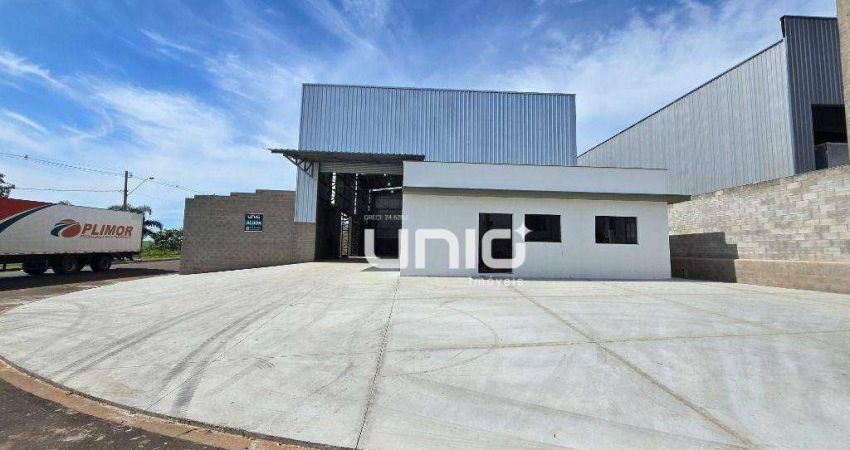 Barracão para alugar, 847 m² por R$ 22.970,00/mês - Uninorte II - Piracicaba/SP