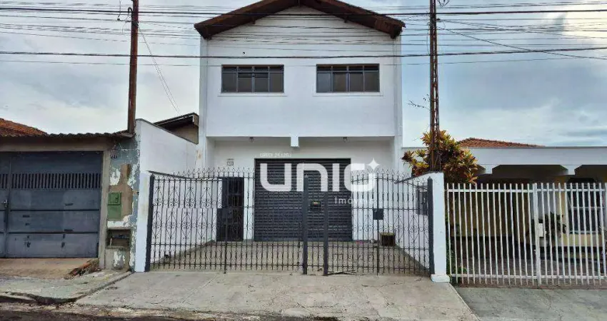Casa com Salão Comercial para venda ou locação- venda por R$ 495.000 ou aluguel por R$ 3.000/mês - Vila Rezende - Piracicaba/SP