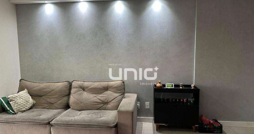 Apartamento com 3 dormitórios para alugar, 96 m² por R$ 3.718,10/mês - Vila Rezende - Piracicaba/SP