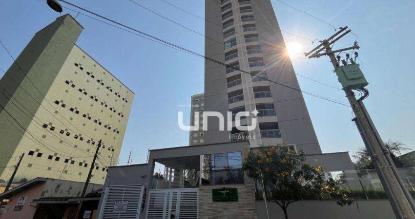 Apartamento disponível para alugar no Edifício Residencial Praça das Araucárias, localizado no bairro São Dimas em Piracicaba/SP.