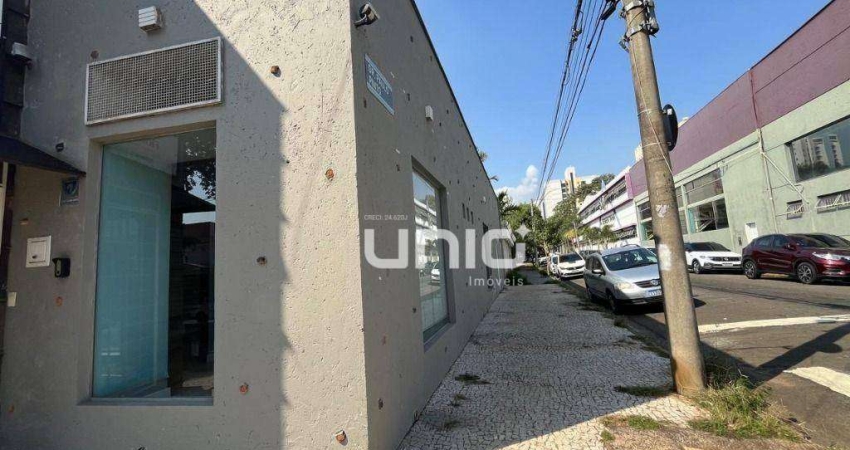 Salão comercial para alugar no bairro São Dimas em Piracicaba.