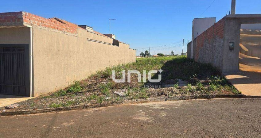 Terreno à venda, 204 m² por R$ 150.000,00 - Taquaral - Piracicaba/SP