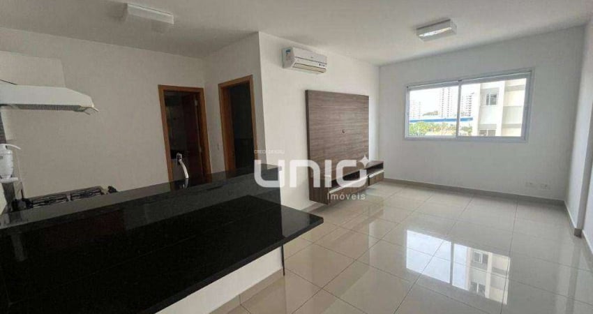 Apartamento para alugar no Edifício Mondial, no bairro São Dimas em Piracicaba.