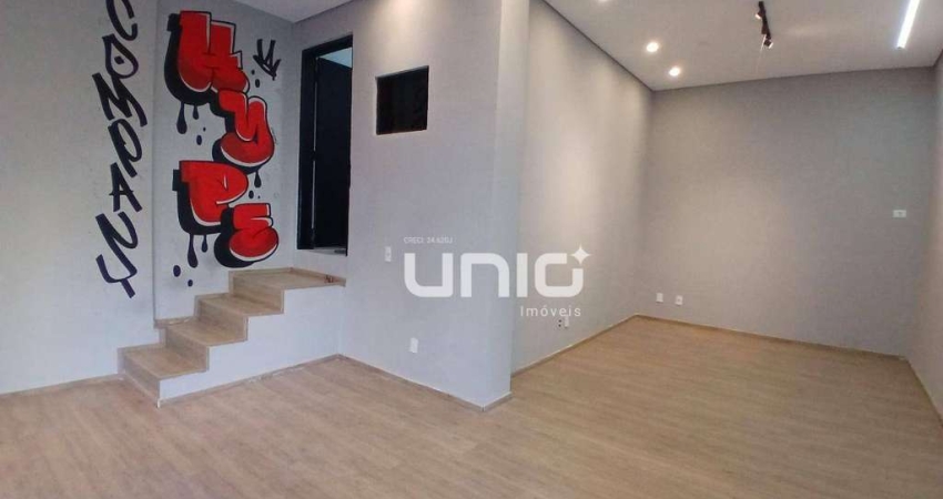 Salão para alugar, 124 m² por R$ 2.668,22/mês - Alto - Piracicaba/SP