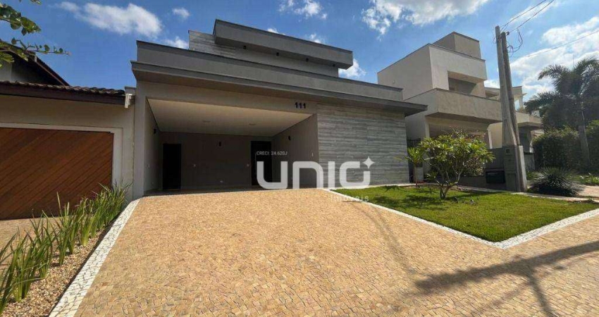 Casa com 3 dormitórios, 225 m² - venda por R$ 2.300.000,00 ou aluguel por R$ 13.094,00/mês - Terras de Piracicaba - Piracicaba/SP