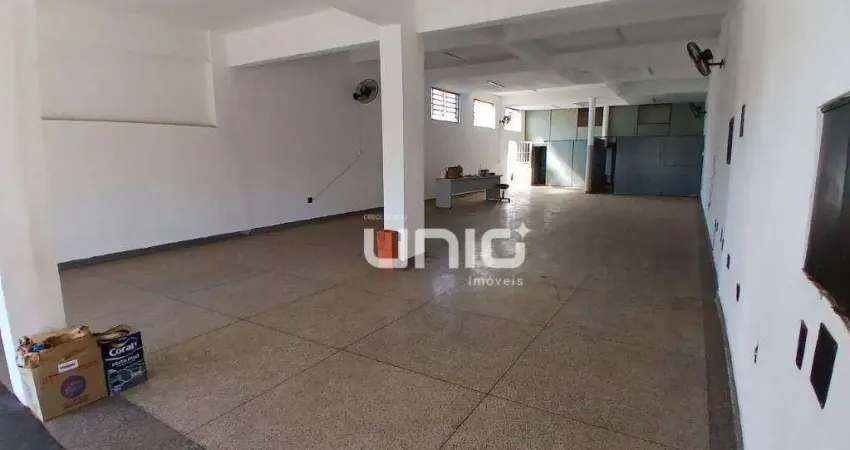 Salão Comercial para Locação no bairro Petrópolis de Piracicaba: Sua Oportunidade de Negócio!