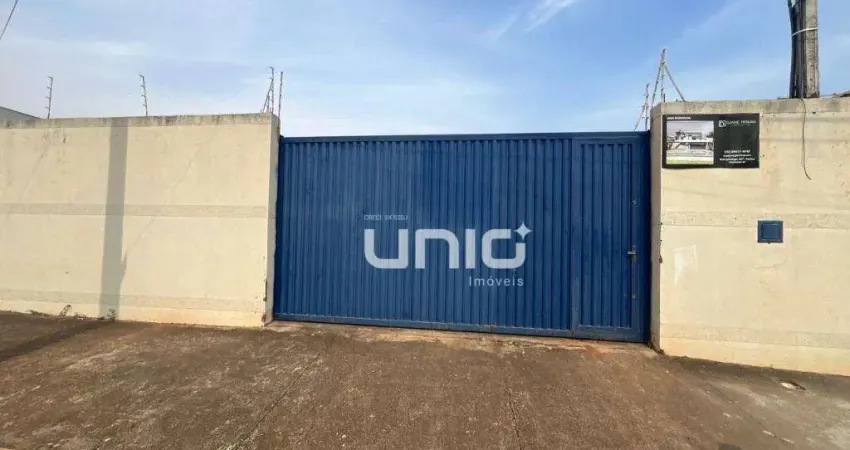 Terreno para venda no bairro nova piracicaba em piracicaba/sp