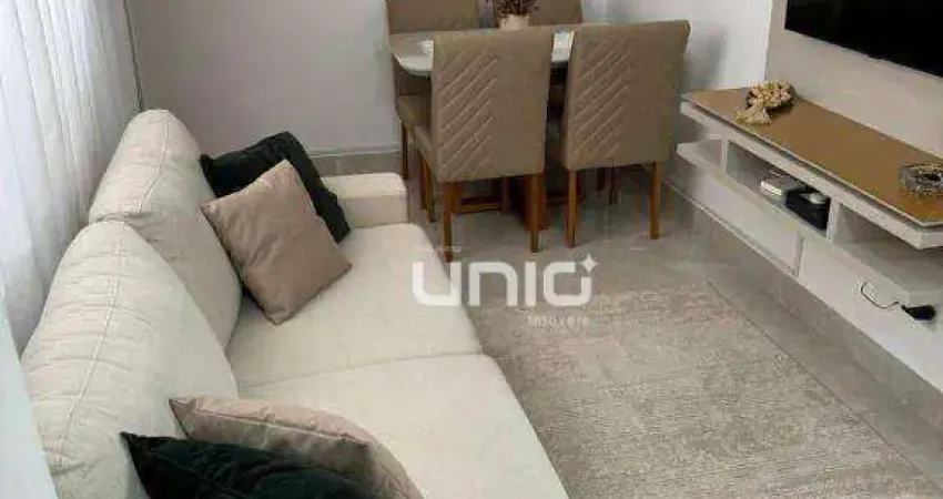 Apartamento com 2 dormitórios à venda, 55 m² por r$ 195.000,00 - piracicamirim - piracicaba/sp