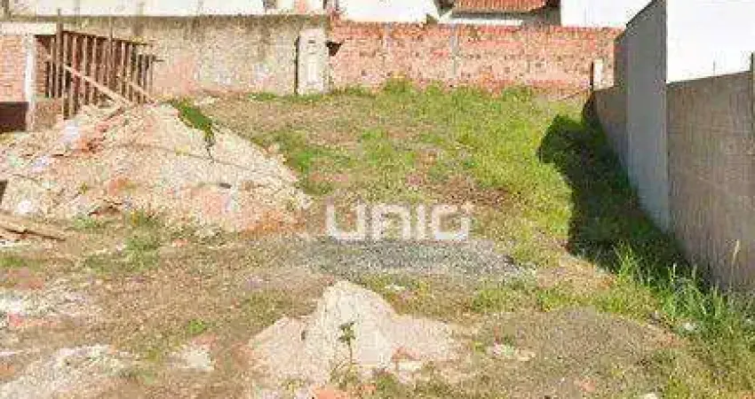 Terreno à venda, 175 m² por r$ 140.000,00 - paulicéia - piracicaba/sp