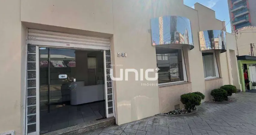 Salão comercial para alugar no bairro centro em piracicaba/sp