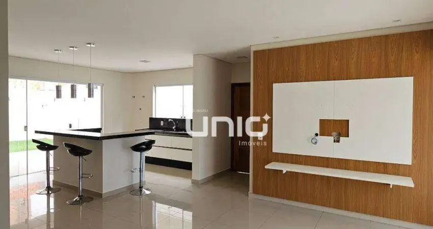Casa com 3 dormitórios, 179 m² - venda por r$ 950.000,00 ou aluguel por r$ 5.480,00/mês - reserva das paineiras - piracicaba/sp