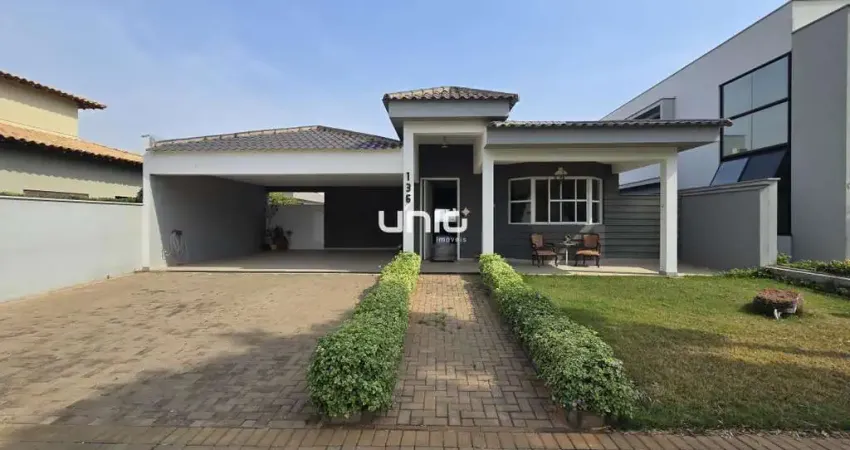 Casa com 3 quartos à venda no condomínio morada do engenho - piracicaba/sp