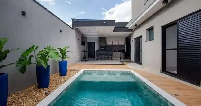 Casa à venda no condomínio soleil no bairro ondas em piracicaba/sp