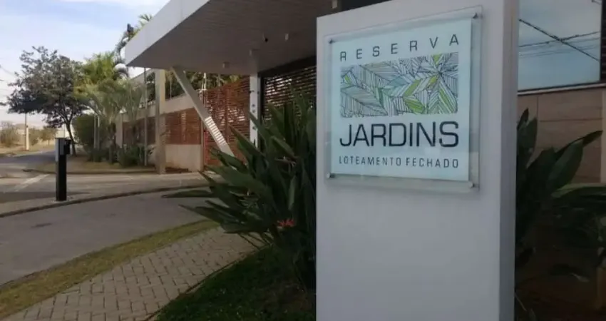 Terrenos condominio reserva jardins, 250m², parcelado em até 150 vezes piracicaba/sp