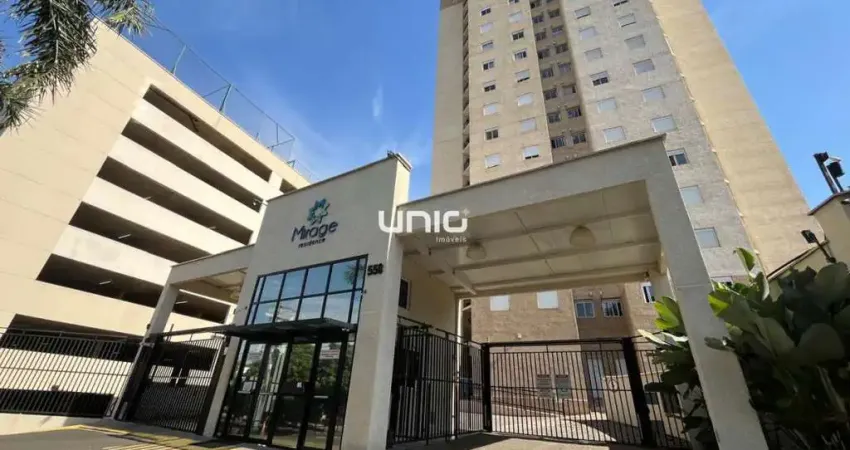Apartamento para alugar no edifício mirage, no bairro paulicéia, em piracicaba/sp.