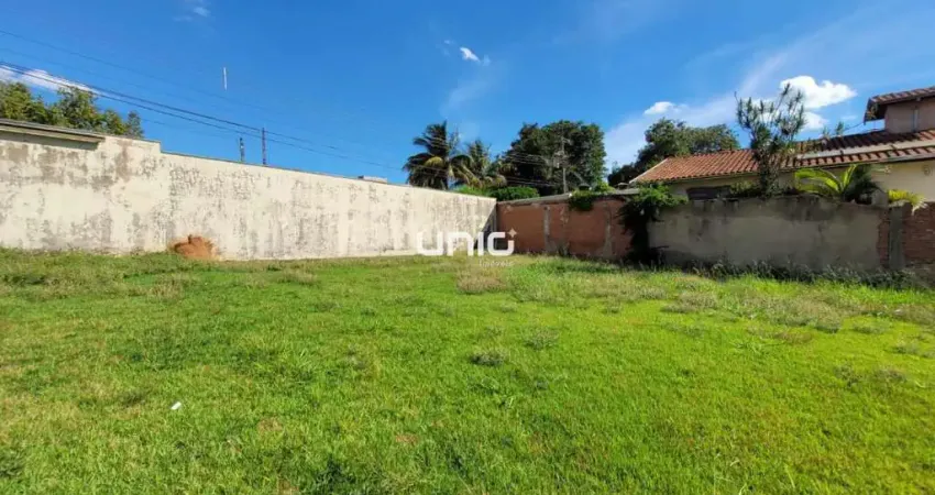 Terreno à venda na Rua Osvaldo Benedetti, Jardim Abaeté, Piracicaba