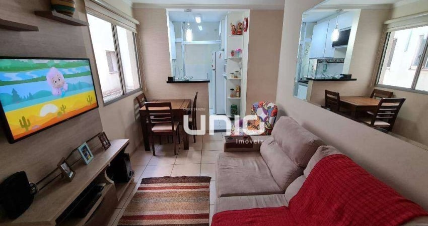 Apartamento com 2 dormitórios à venda, 46 m² por R$ 180.000,00 - Piracicamirim - Piracicaba/SP