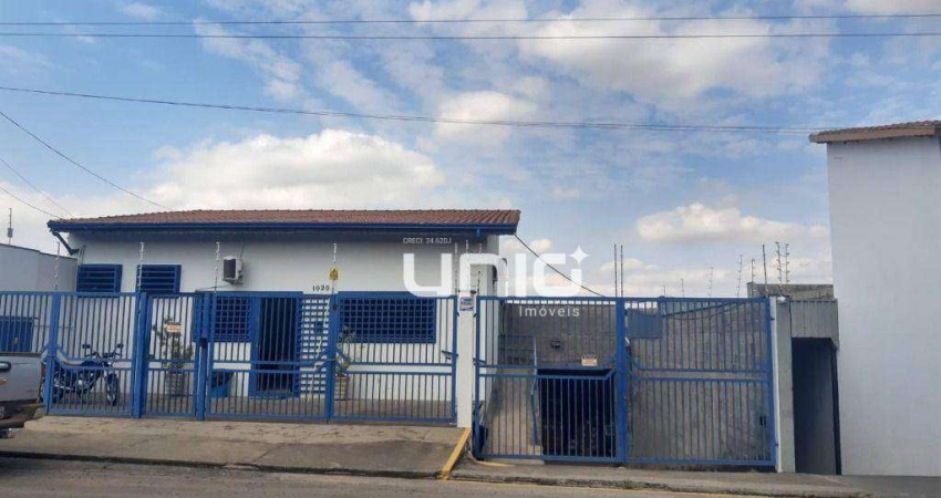 Barracão para alugar, 750 m² por R$ 12.075,00/mês - Santa Rosa - Piracicaba/SP