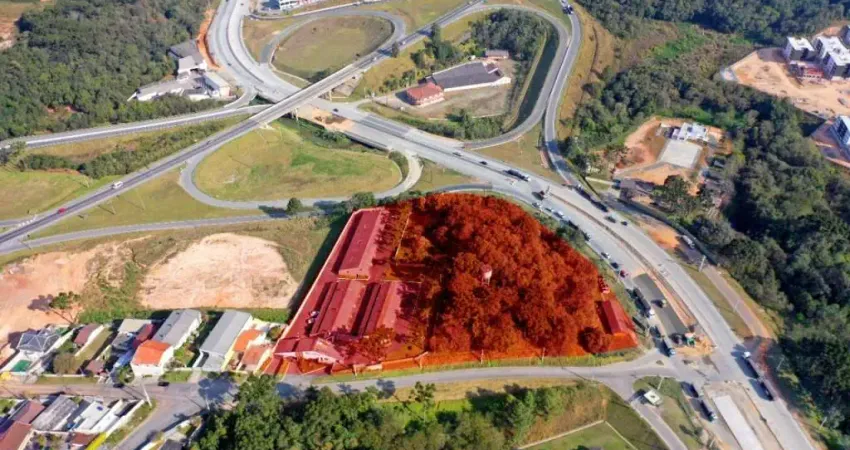 Terreno com 14.800,00m² para locação na Rodovia doa Minérios em Almirante Tamandaré/PR