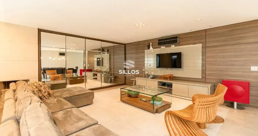 Apartamento mobiliado, com 3 suítes,  à venda no Ecoville em Curitiba
