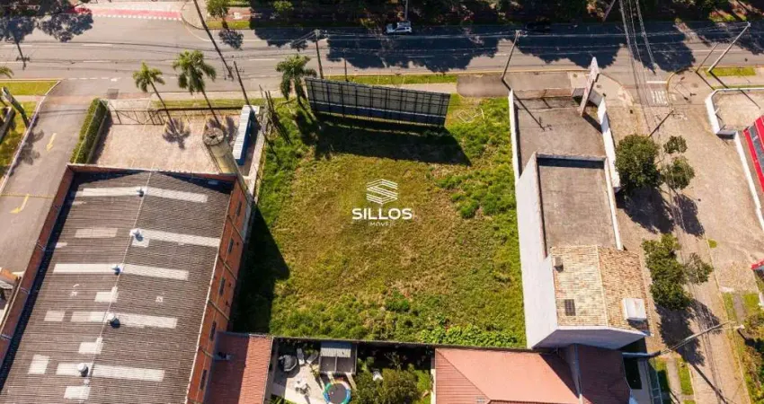 Terreno para alugar com 1.293 m² no bairro Águas Belas em São José dos Pinhais PR.