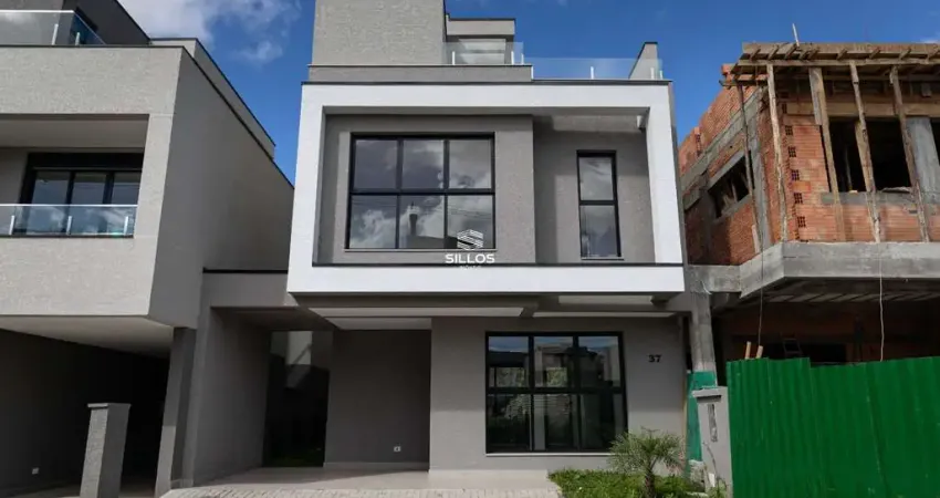 Casa em condomínio à venda com 3 suites no santa cândida em curitiba