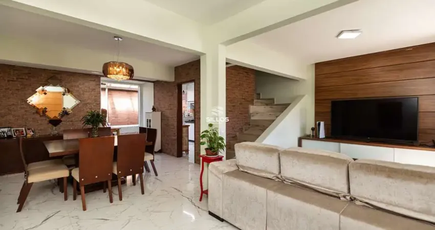 Sobrado em condominio à venda com 3 quartos no mossunguê em curitiba