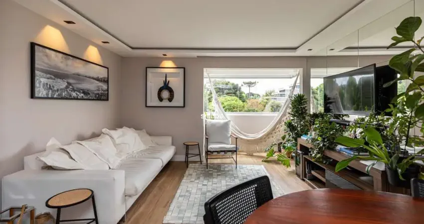 Apartamento mobiliado para alugar com 2 quartos no bigorrilho em curitiba