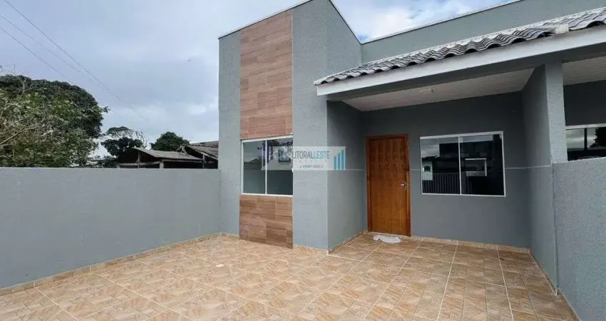 RESIDÊNCIA NOVA COM QUINTAL E EDICULA - 3 DORMITÓRIOS SENDO UMA SUÍTE.
