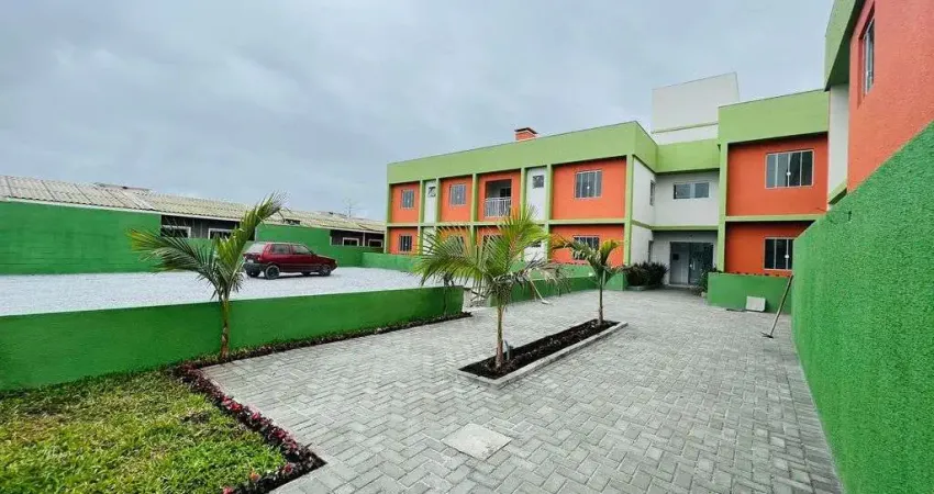Apartamentos novos contendo 2 dormitórios - sacada com churrasqueira.