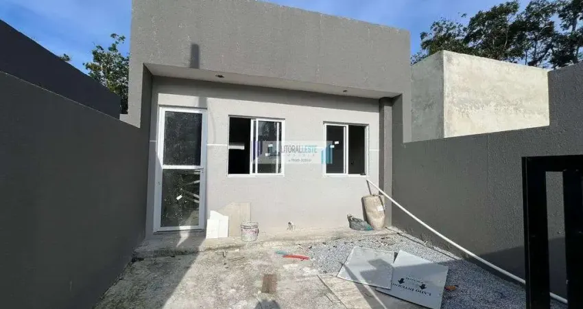 Residência nova, teto em laje - 2 dormitórios - a partir de R$195.000,00