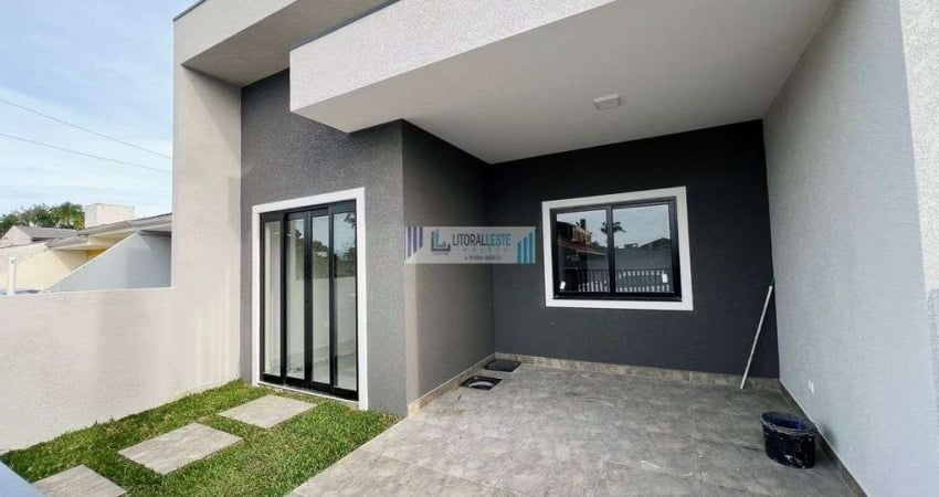 Residência nova, com excelente acabamento - 2 dormitórios sendo uma suíte.