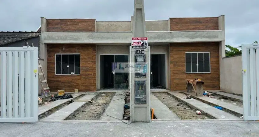 Residência com excelente acabamento - 2 dormitórios sendo uma suíte.